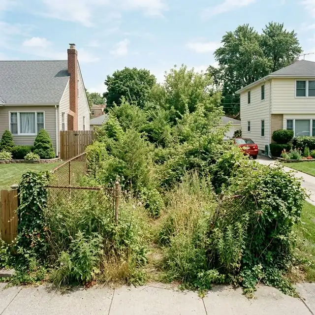 Lot Clearing - Before